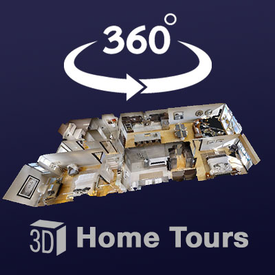 3d, 360° tours available