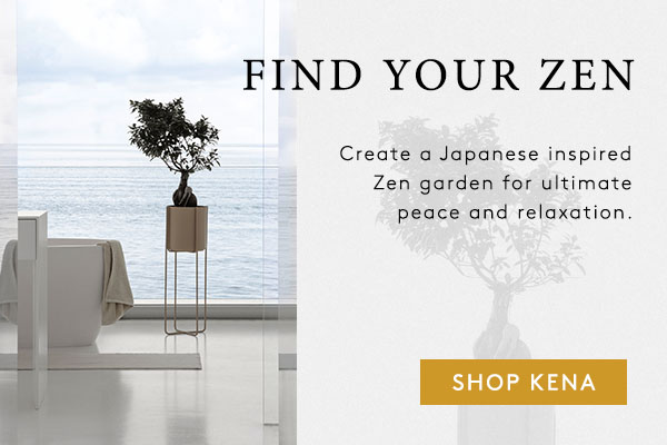 Create a Zen Japanese garden with Kena planters