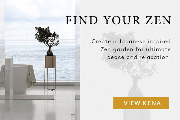 Create a Zen Japanese garden with Kena planters