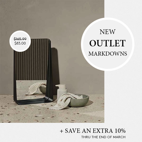 Save an extra 10% on new Outlet markdowns