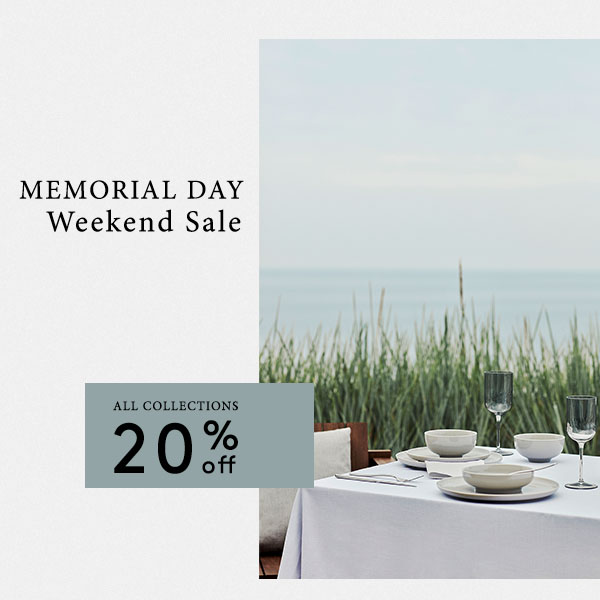 Save 20% sitewide at the Memorial Day Weekend Sale