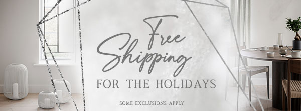 Free Shipping for the Holidays!