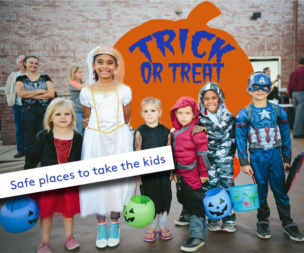 Trick or Treat safely with the kids