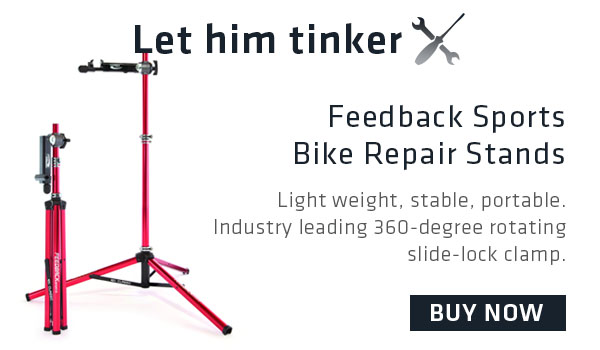 Let dad tinker with industry leading Feedback Bike Repair Stands