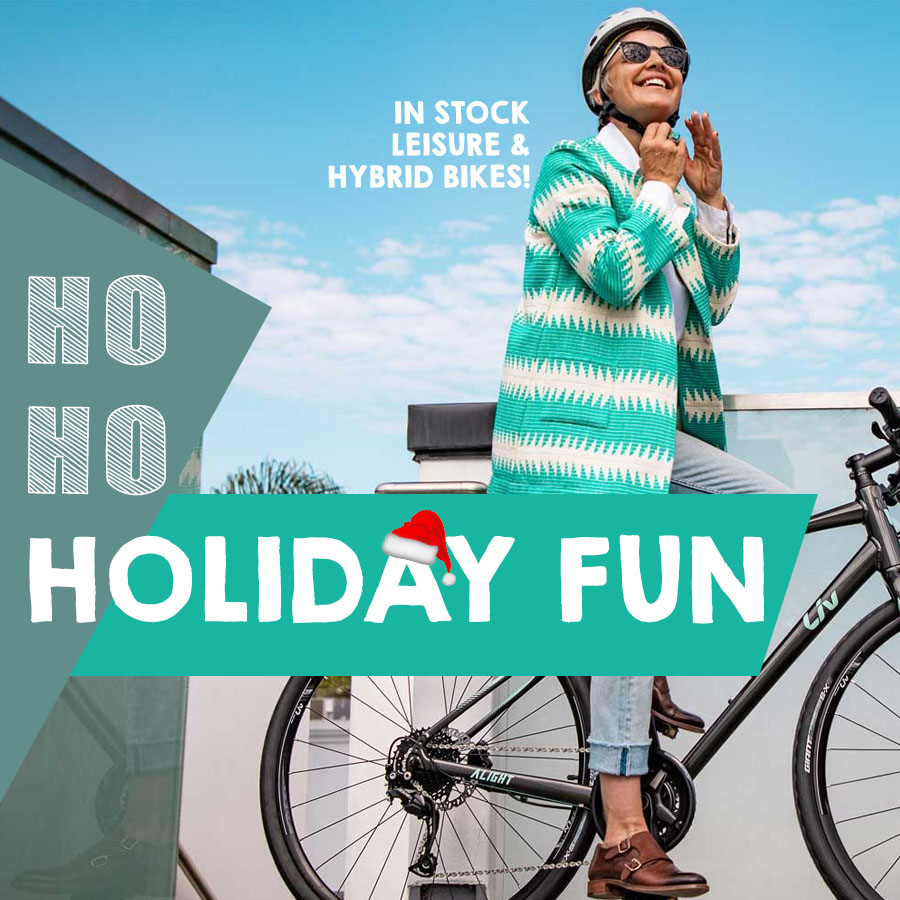 Ho Ho Holiday Fun with leisure & fitness bikes!