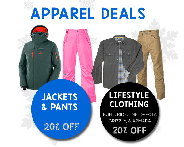 Save on apparel!