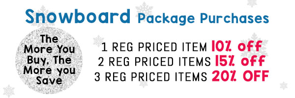 Snowboad Package Deals