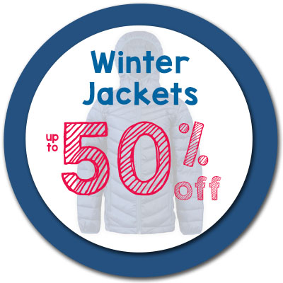 Winter Jackets up to 50% off