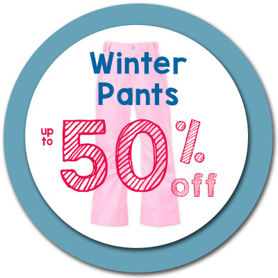 Pants up to 50% off